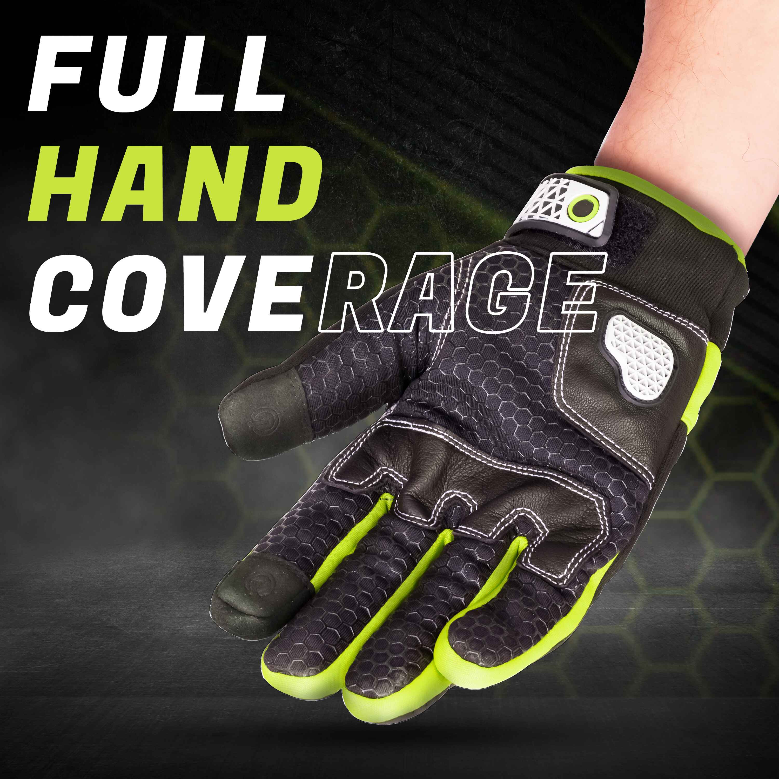 Steelbird Fighter Gloves-Neon Green